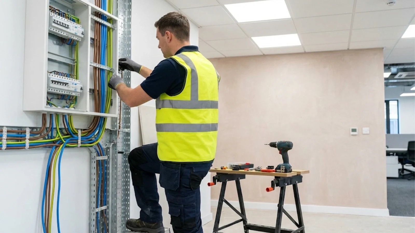 Grove Spark Electrical Services switchboard work