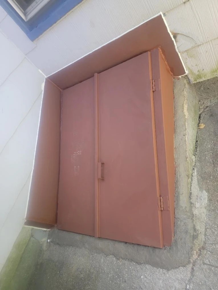 Steel railing installation in Flatbush, Brooklyn, Kings County